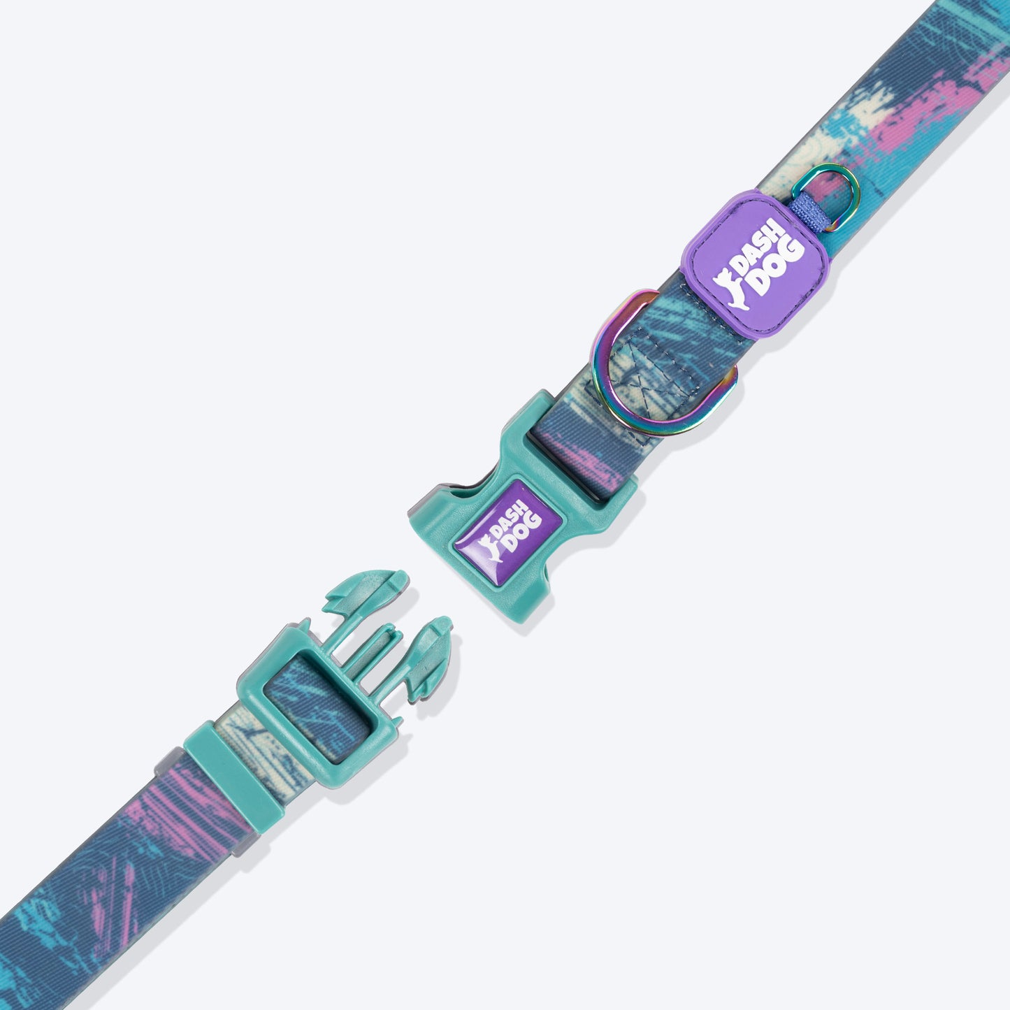 Dash Dog Wild Ridge Waterproof Dog Collar & Leash Set - Green
