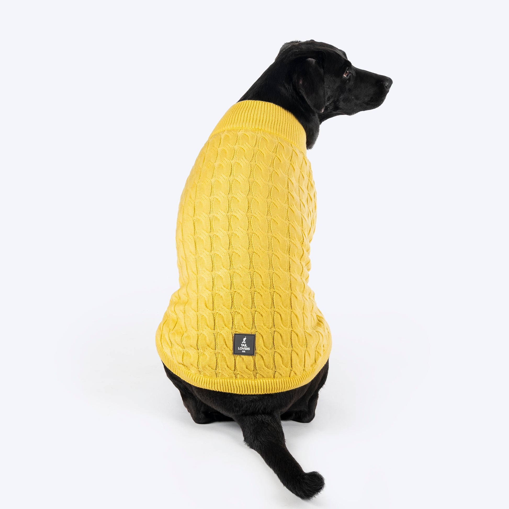 TLC Sunny Days Sweater For Dog - Yellow - Heads Up For Tails