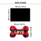 HUFT Love Plaid Blanket With Bone Cushion For Dog - Red