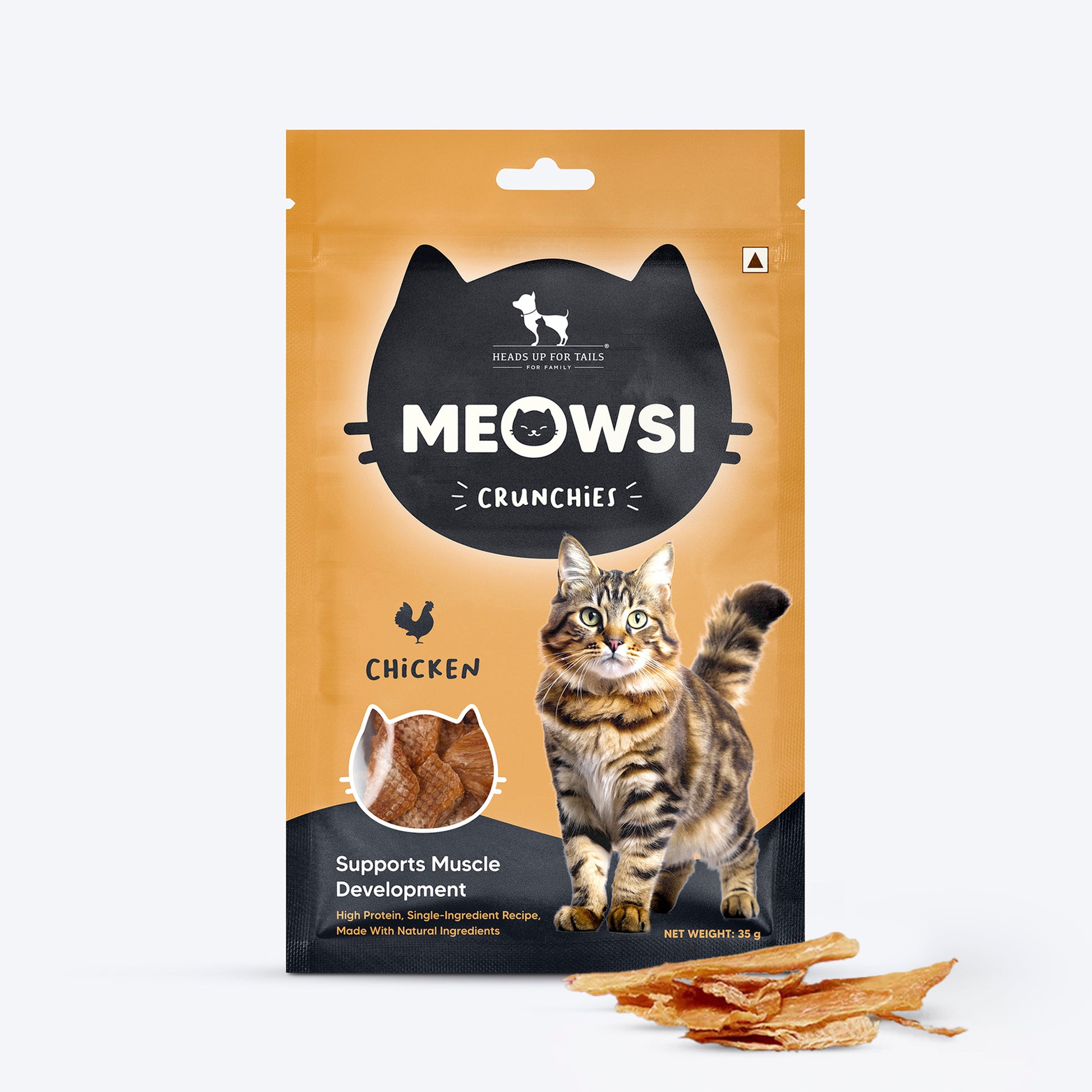 Meowsi by HUFT Double Crunch Cat Treats Combo - Heads Up For Tails