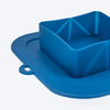 Dash Dog Travel Foldable Double Diner For Dog - Blue - Heads Up For Tails