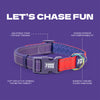 Dash Dog Padded Collar For Dog - Red & Purple