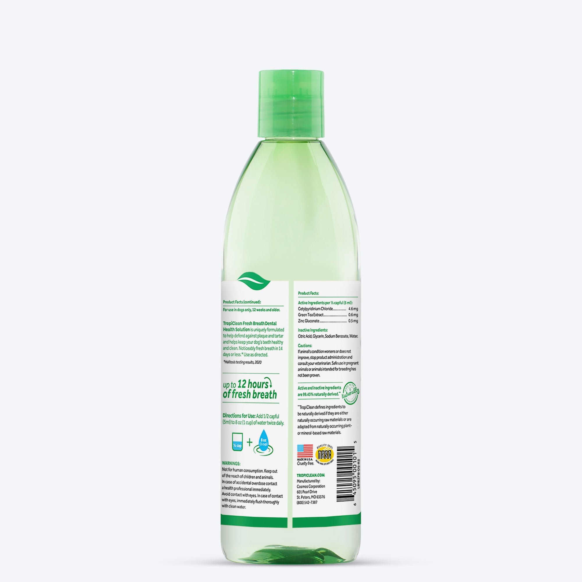 Tropiclean oral 2024 care water additive