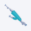 Dash Dog Texas Twist Rope Toy For Dog - White & Turquoise_05