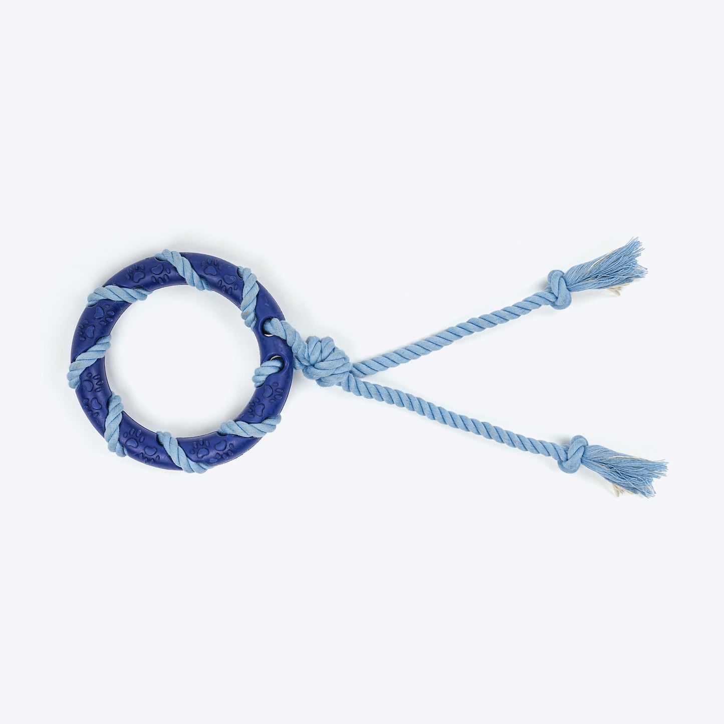 Dash Dog Disc Tugger Rope Toy For Dog - Navy Blue_01