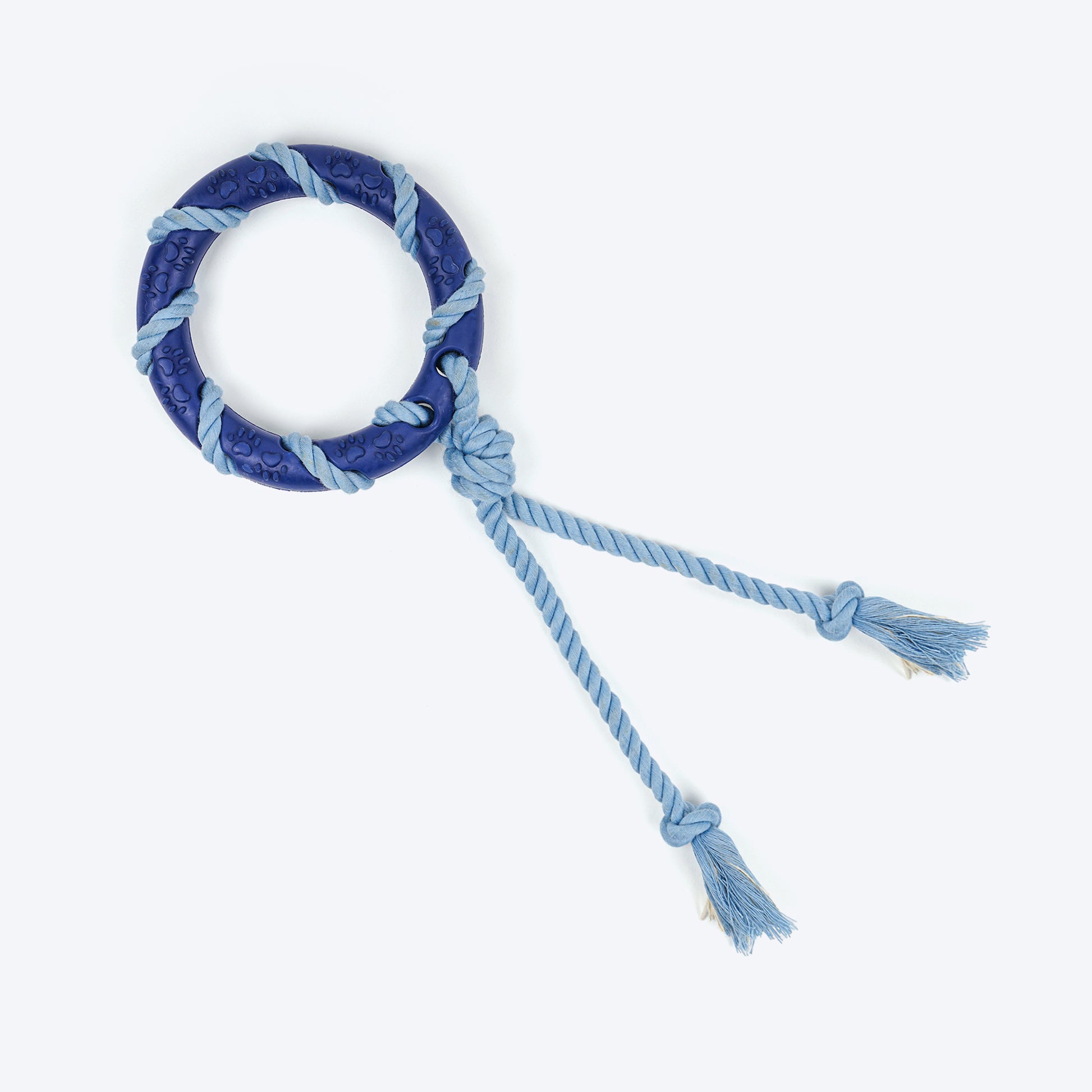 Dash Dog Disc Tugger Rope Toy For Dog - Navy Blue_04