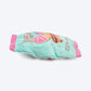 HUFT Pupscoop Crinkly Toy For Dog - Light Turquoise & Pink