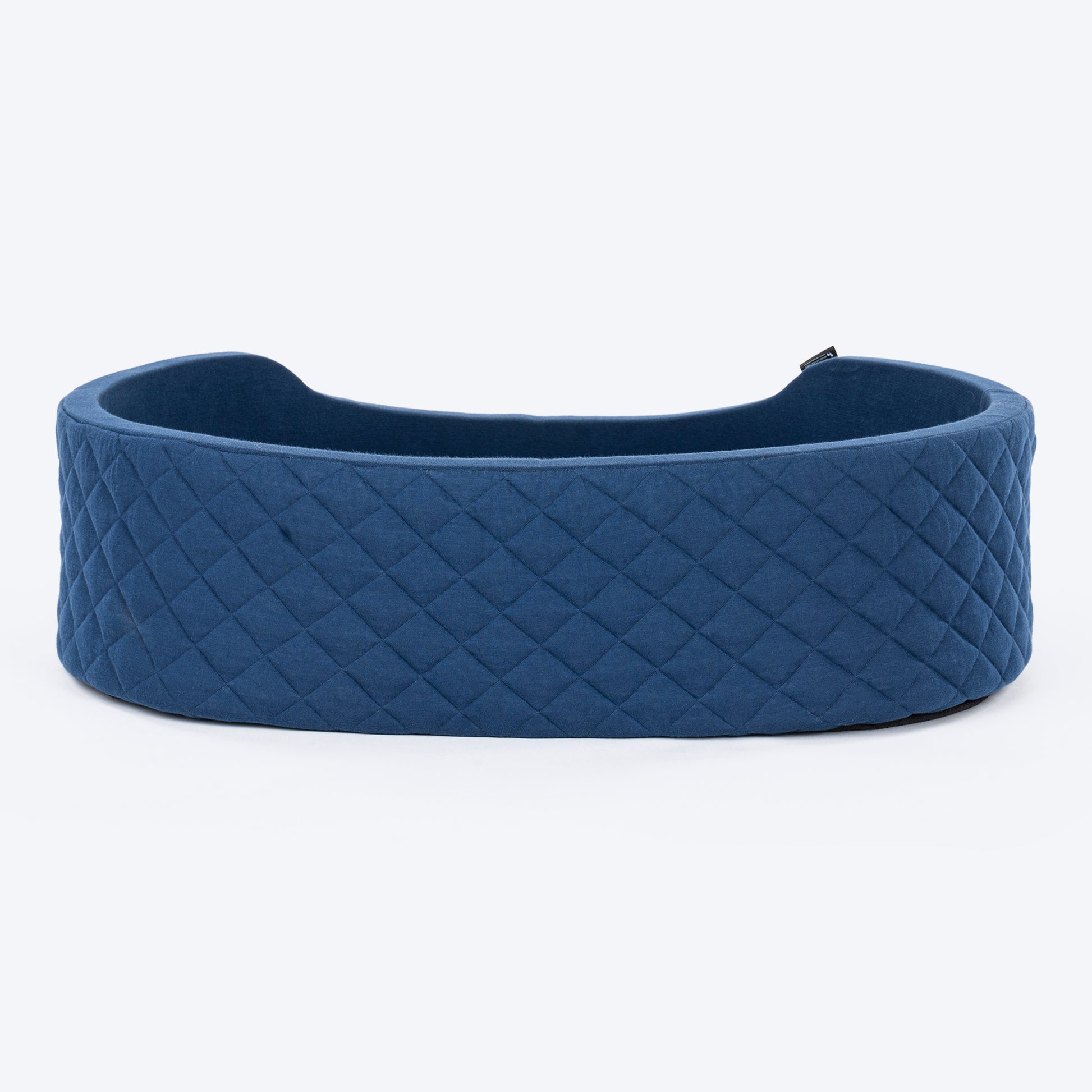 HUFT Quilted Basket Pet Bed - Egyptian Blue - Heads Up For Tails