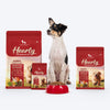 Hearty Oven-Baked Puppy Food by Heads Up for Tails, Chicken & Fish with Superfoods, 250g, suitable for all breeds.
