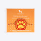 HUFT Paws Of Love Rakhi For Dog - Red - Heads Up For Tails
