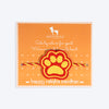 HUFT Paws Of Love Rakhi For Dog - Red - Heads Up For Tails