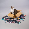 Meowsi by HUFT Skin & Coat Salmon & Chicken Mousse Cat Wet Food, 70 gm, with vitamins and minerals, grain-free.