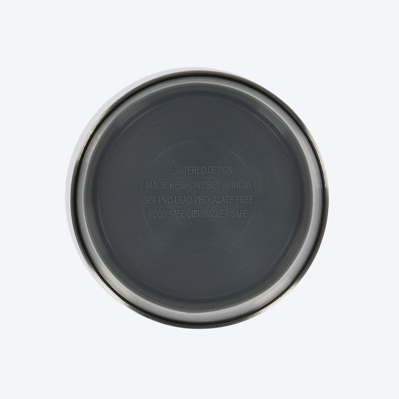 HUFT Suction Bowl For Dog - Grey - Heads Up For Tails