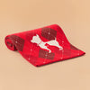 HUFT Cuddle Checks Blanket For Dog & Cat - Red - Heads Up For Tails