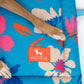 HUFT Summer Bloom Mat For Dog - Blue - Heads Up For Tails