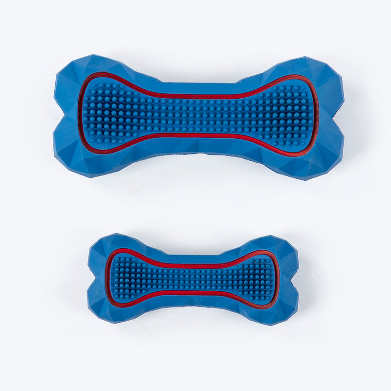 HUFT Chewtastic Power Bone Chew Toy For Dog - Blue