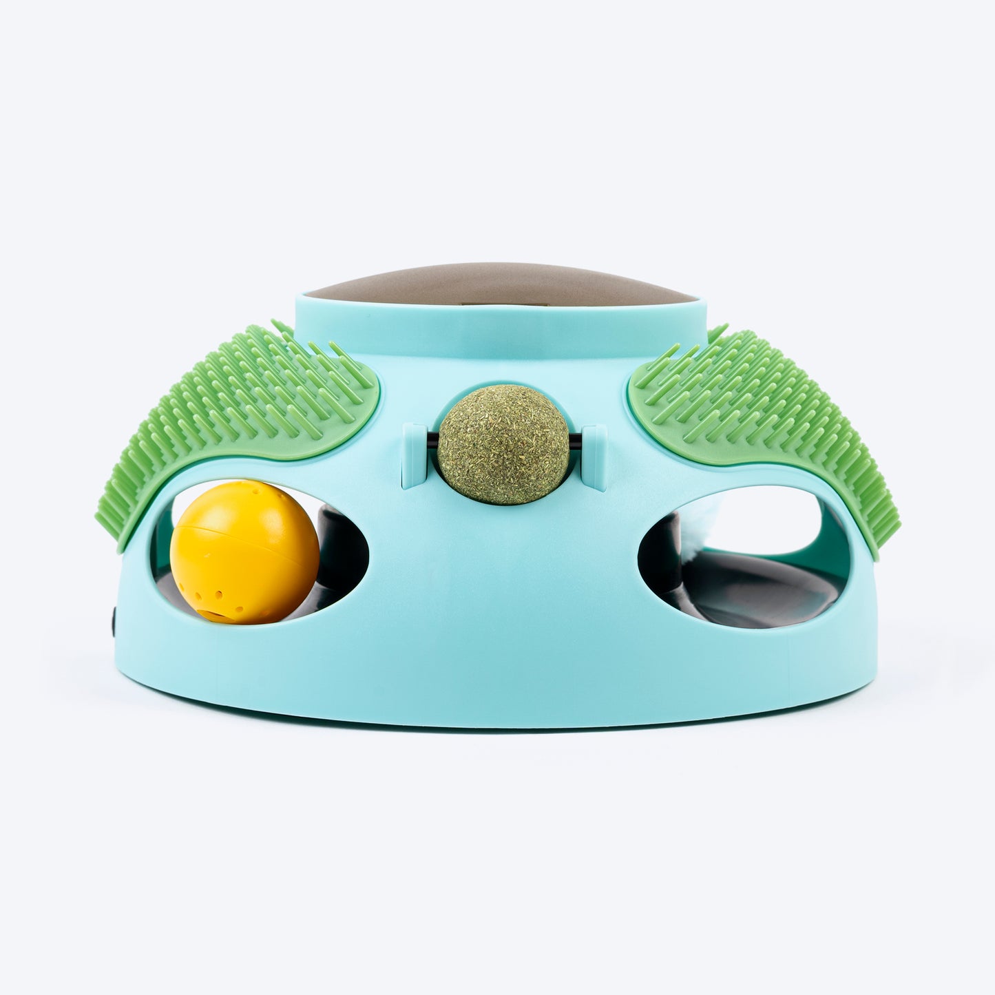 HUFT Multipurpose Feeding Dome Interactive Toy For Cat - Green