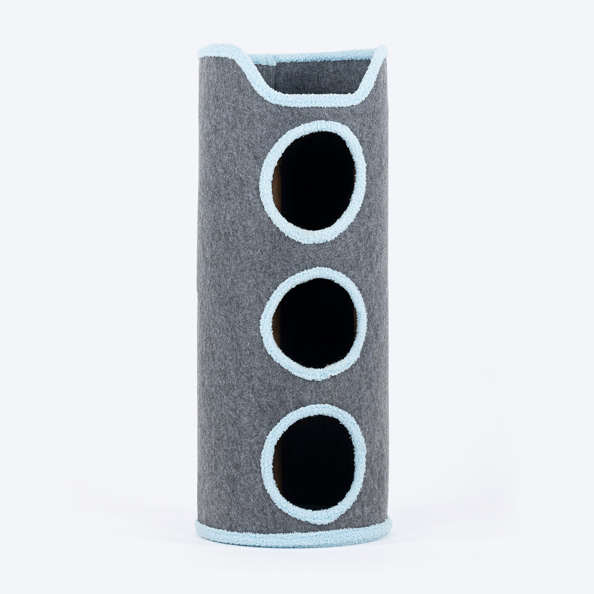 HUFT Meow Mansion Cat Tower For Cats - Grey - Heads Up For Tails