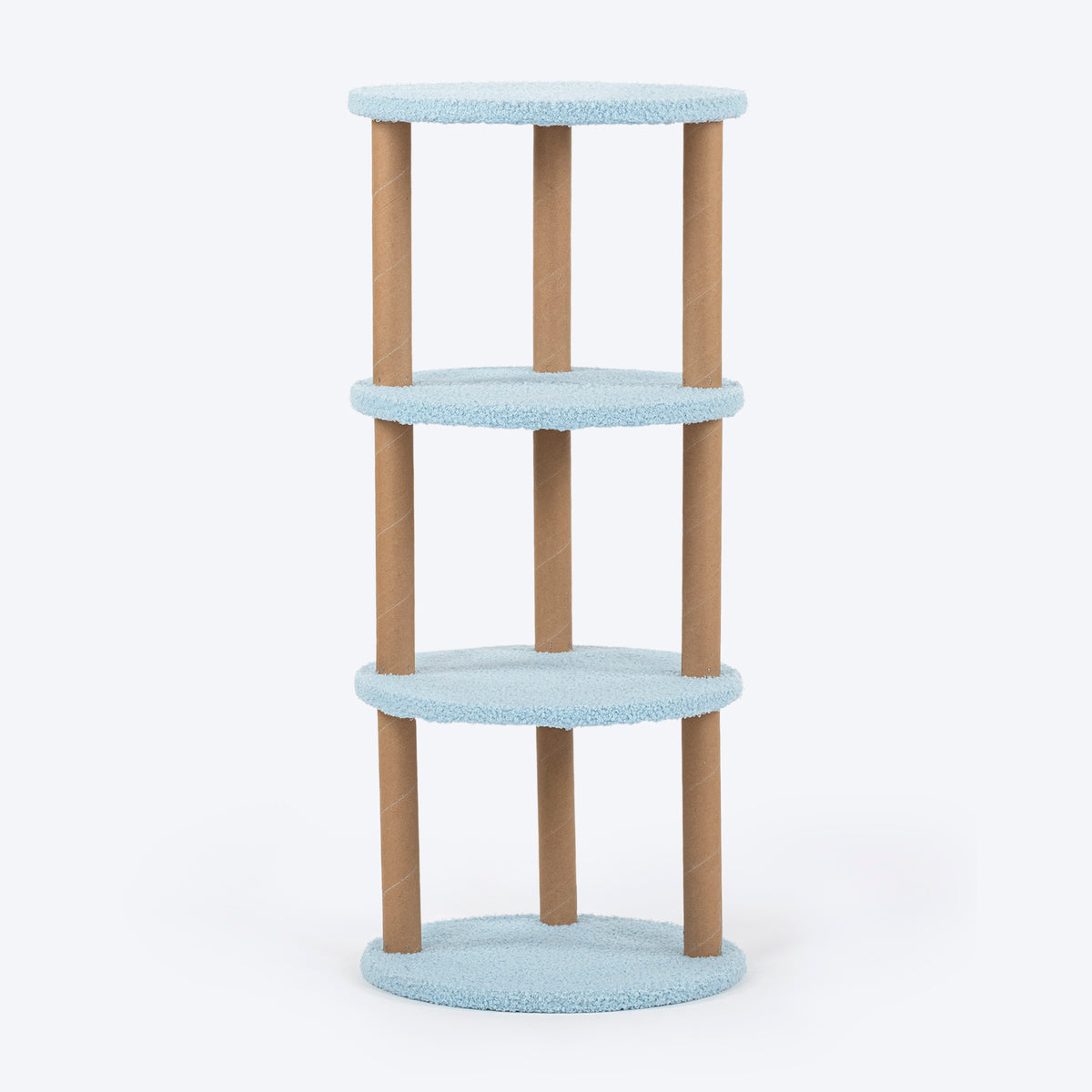 HUFT Meow Mansion Cat Tower For Cats - Grey - Heads Up For Tails