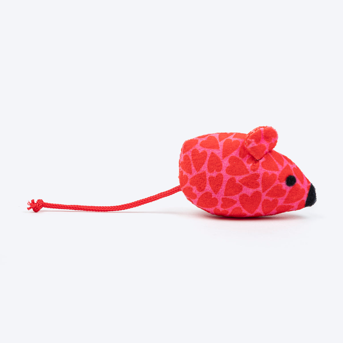 HUFT Cupid's Mouse Plush Toy With Catnip For Cat - Red - Heads Up For Tails