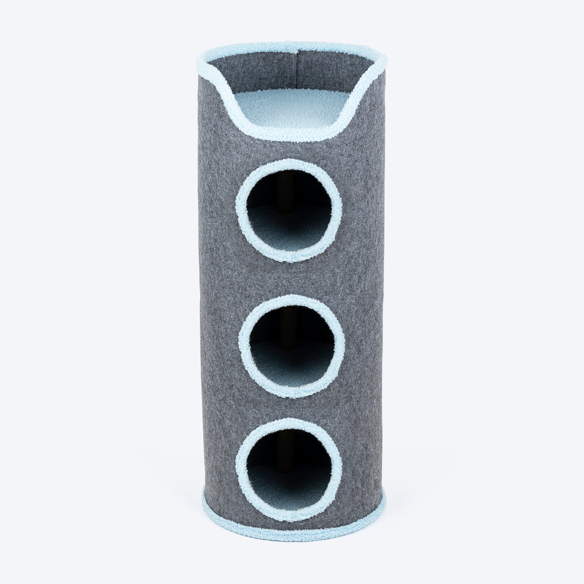 HUFT Meow Mansion Cat Tower For Cats - Grey