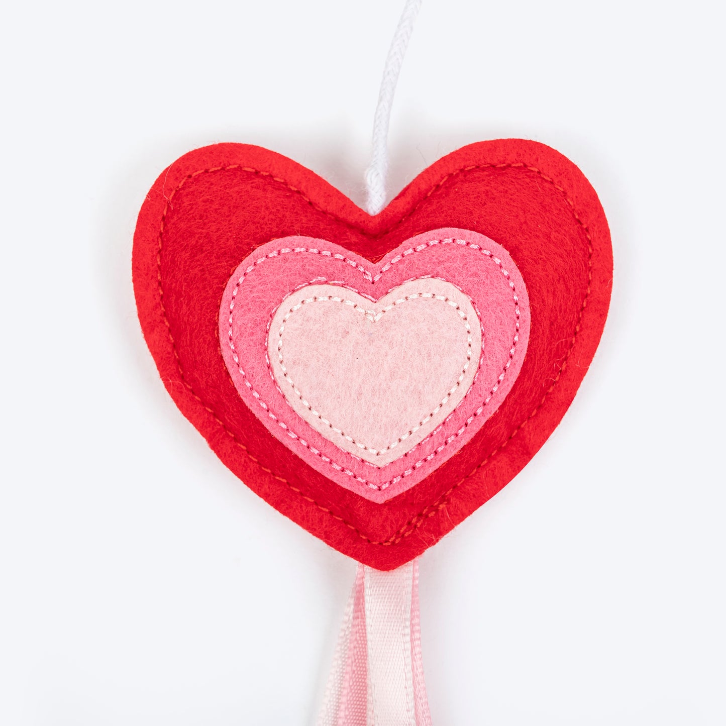 HUFT Love Heart Teaser Wand Toy For Cat - Multicolor - Heads Up For Tails