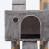 HUFT Catfinity Hub Multipurpose Cat Tree - Grey - Heads Up For Tails
