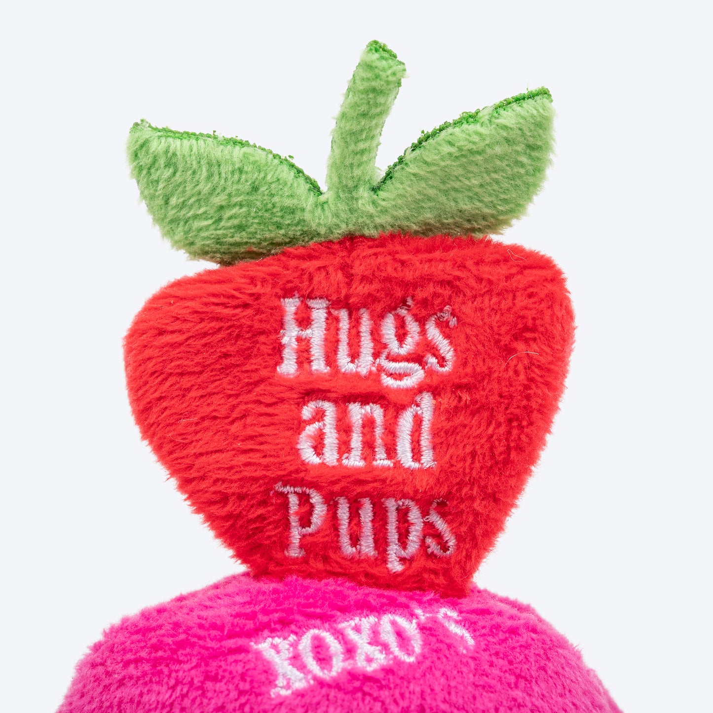 HUFT Cupcake Of Love Squeaky Plush Toy For Dog - Pink