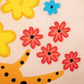 HUFT Whisker Bloom Cushion For Pet Lovers - Multicolor - Heads Up For Tails