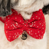 HUFT Royal Radiance Bow Tie For Dog - Red
