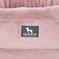 HUFT Elevated Furry Donut Bed For Cat & Puppy - Pink