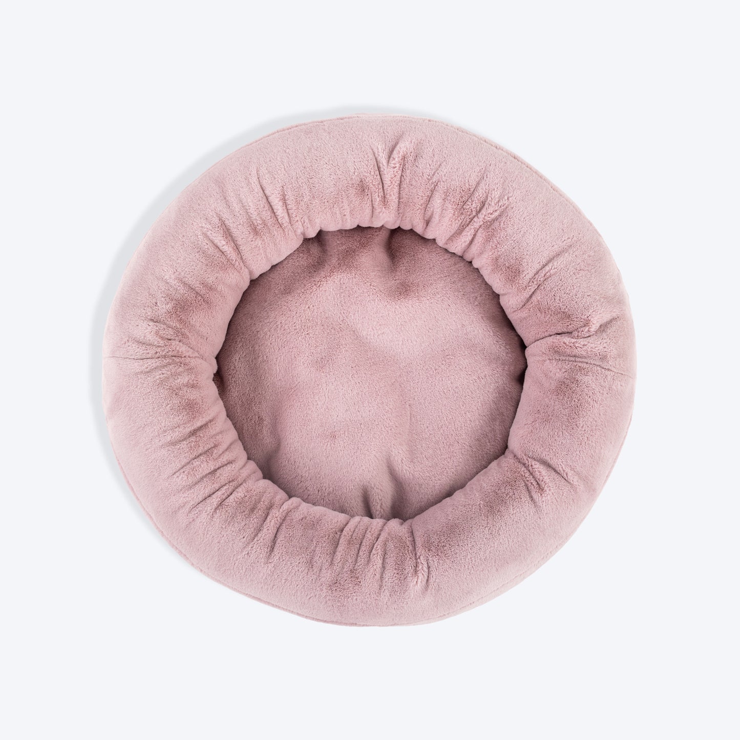 HUFT Elevated Furry Donut Bed For Cat & Puppy - Pink_05