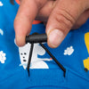 HUFT Doodle Days Printed T-Shirt For Small Dog - Blue - Heads Up For Tails