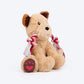 HUFT V Day Rope Plush Toy For Dog - Brown - Heads Up For Tails