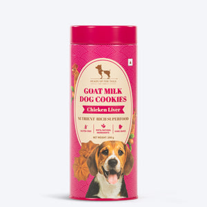 Huft Goat Milk Dog Cookies Chicken Liver & Grilled Chicken Combo - Heads Up For Tails