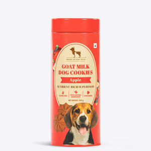 HUFT Goat Milk Dog Cookies - Apple - 200 g - Heads Up For Tails
