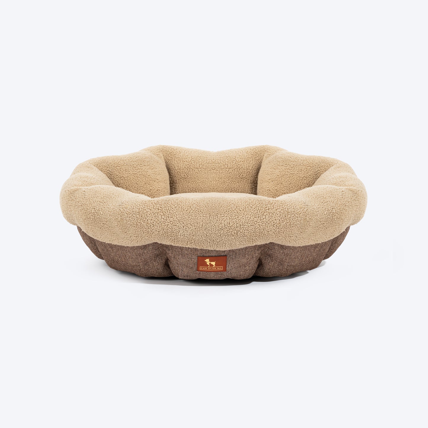 HUFT Cosy Cuddle Bed For Cat & Puppy - Beige