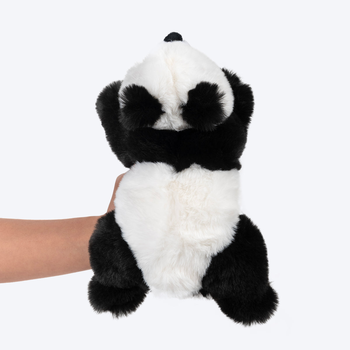 HUFT Wild Pando Squeaky Plush Toy For Dog - Black & White - Heads Up For Tails