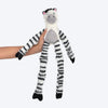 HUFT Debra The Zebra Squeaky Plush Toy For Dog - Multicolor - Heads Up For Tails