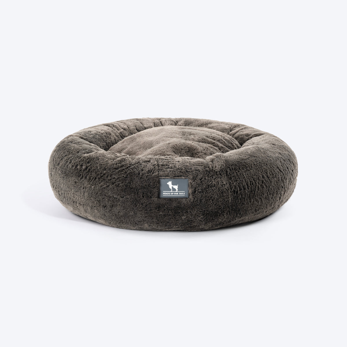 HUFT Jumbo Donut Bed For Dog - Dark Grey (Made to Order) - Heads Up For Tails