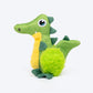 HUFT Ally The Gator Squeaky Plush Toy For Dog - Green - Heads Up For Tails
