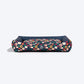 HUFT Floral Fusion Lounger Dog Bed - Navy