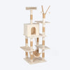 HUFT Purrch Paradise Multipurpose Cat Tree - Beige - Heads Up For Tails