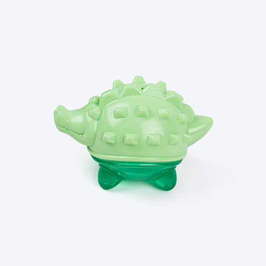 HUFT Crocodile Rubber Toy For Dog - Green - Heads Up For Tails