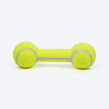HUFT Mighty Barbell Chew Toy For Dog - Green - Heads Up For Tails