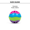 HUFT Colour Pop Ball For Dog - Multicolor - Heads Up For Tails
