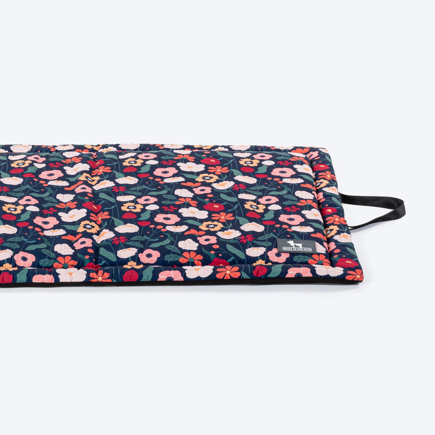 HUFT Floral Fusion Mat For Dog & Cat - Navy