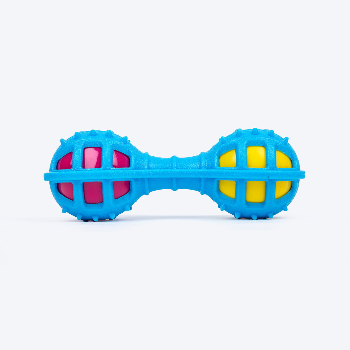 HUFT Double Trouble Chew Toy For Dog - Multicolor - Heads Up For Tails