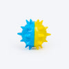 HUFT Starburst Chew Toy For Dog - Blue & Yellow - Heads Up For Tails