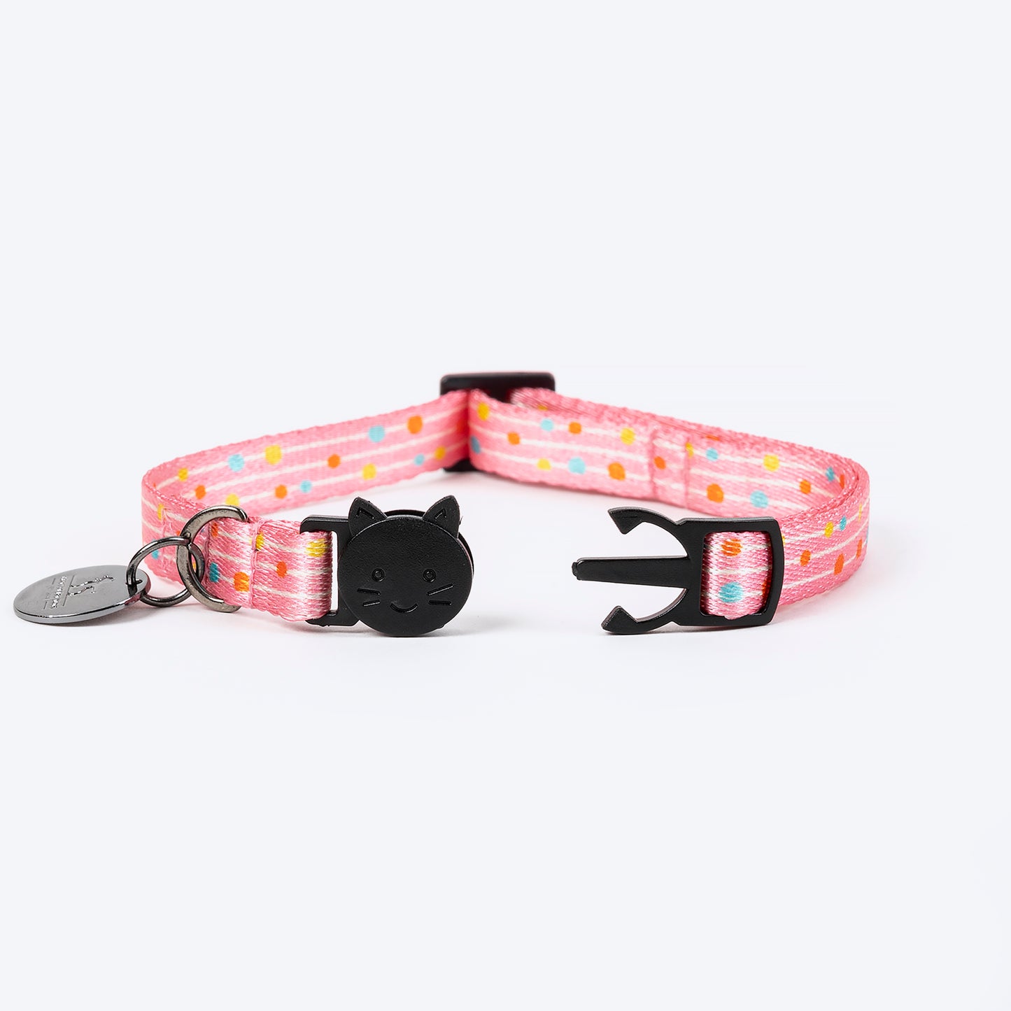 HUFT Meowvelous Cat Collars - Pink & Sea Blue - Heads Up For Tails